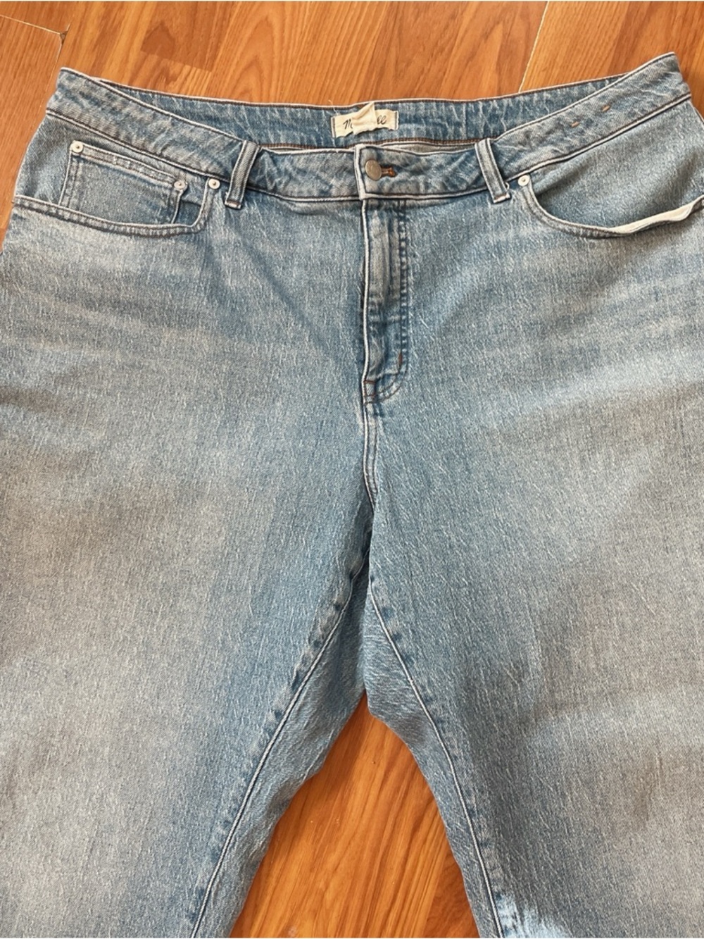 Madewell Women's Curvy '90s Straight Size 22W Plus Casual Boho - Picture 3 of 6